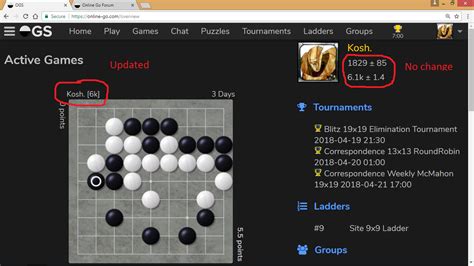 Online Go Forum.